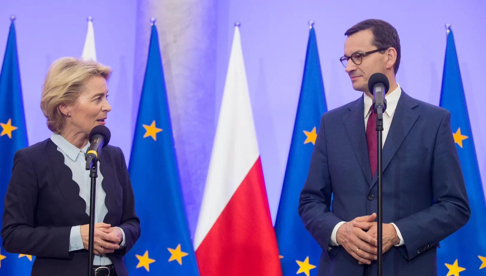 Rozmowa Morawiecki - von der Leyen. Także o funduszach dla Polski