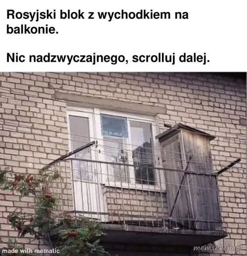 Rosyjski balkon