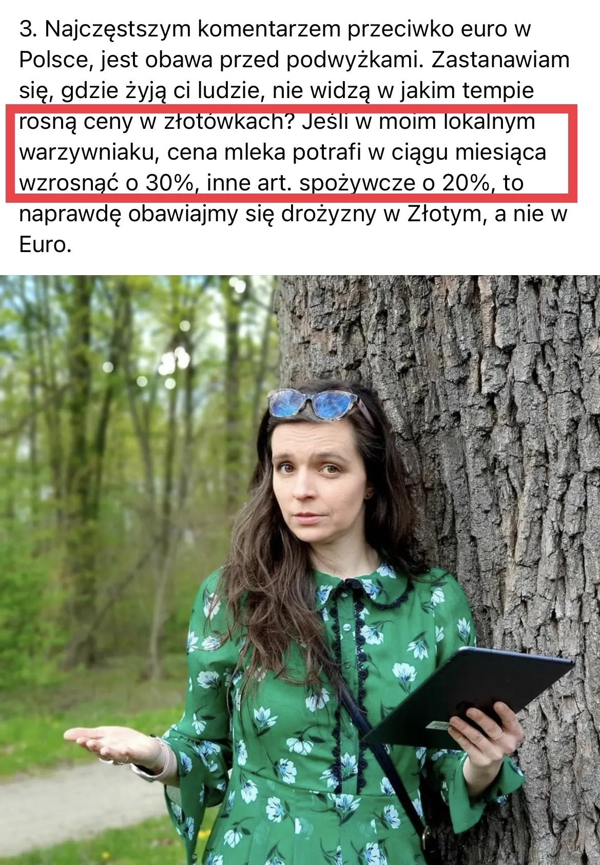 Mleko w warzywniaku?