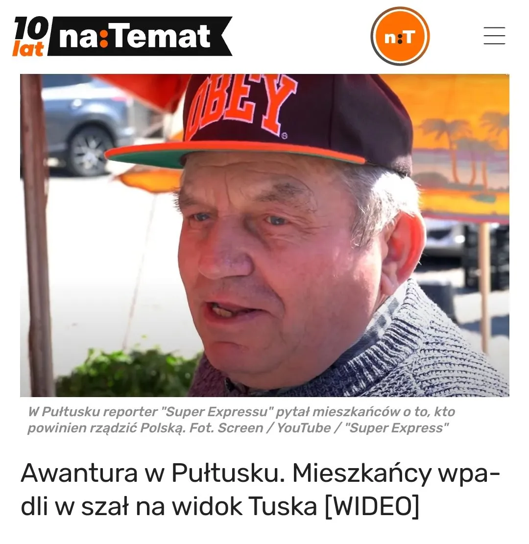 Pułtusk o Tusku