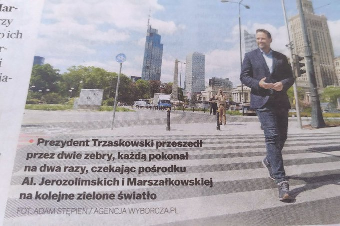 A mógł nadjechać Najsztub