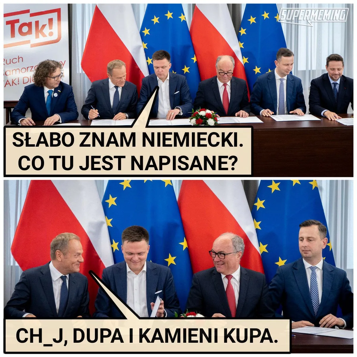 Słabo znam niemiecki