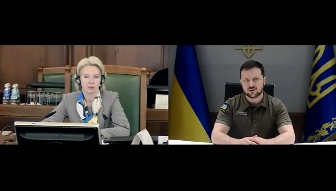 Zełenski: Na Ukrainie rozstrzyga się los Europy