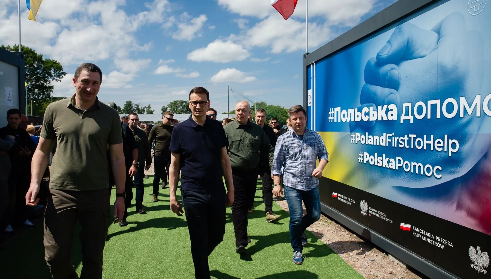 Ukraiński minister Czernyszow: Dziękuję polskiemu rządowi i narodowi za bezprecedensowe wsparcie