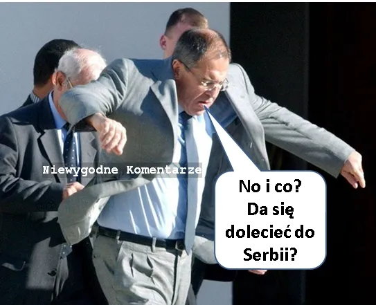 Lot do Serbii