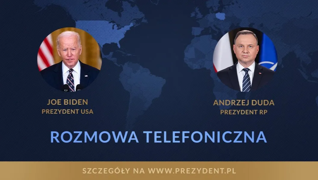 Prezydent Duda rozmawiał z Joe Bidenem. Znamy tematy, które poruszono