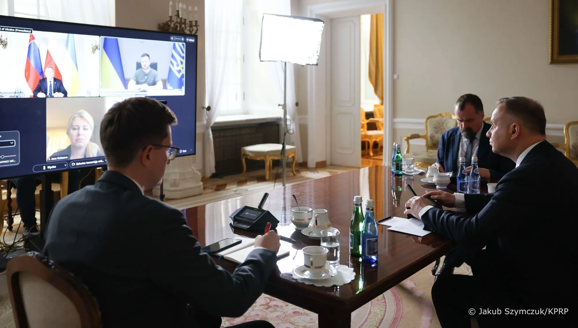 Kumoch: Bardzo ważna rozmowa prezydentów Polski, Ukrainy i Słowacji