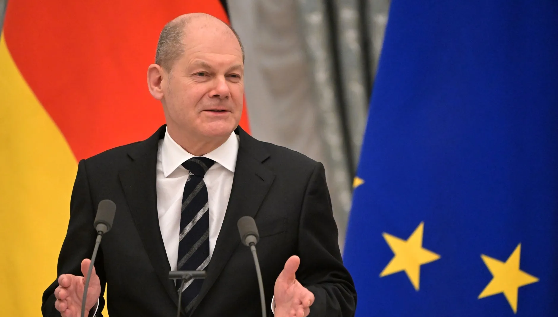 Ekspert ocenia wizytę Scholza: Nie miała żadnego wpływu