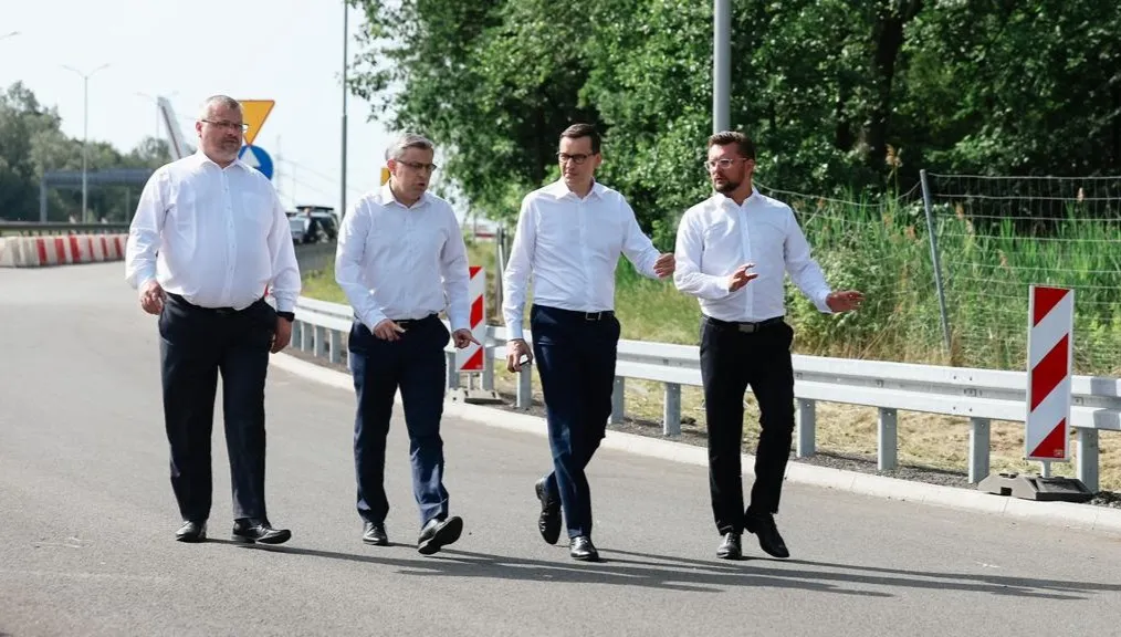 Premier na otwarciu wartej 300 mln zł inwestycji na Śląsku. "To jedno z najlepszych rozwiązań komunikacyjnych"