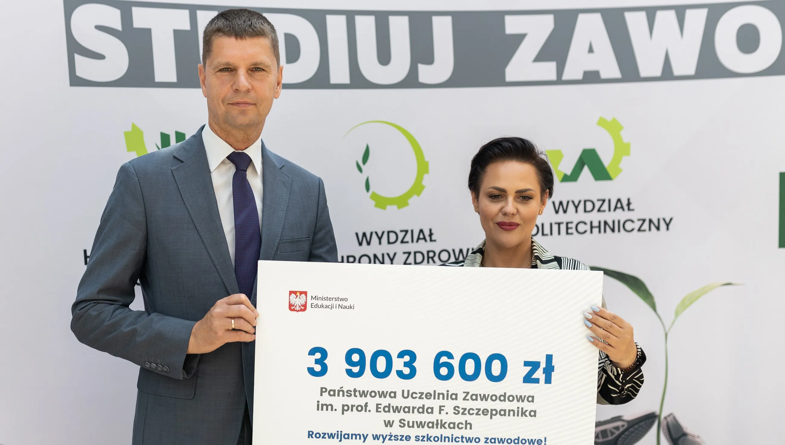 Uczelnia w Suwałkach doceniona. Zastrzyk pieniędzy!