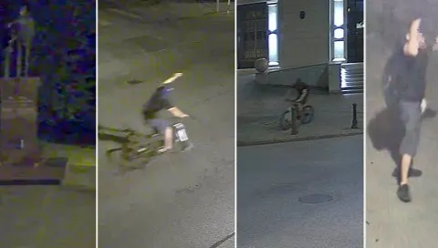 Oblał czerwoną farbą pomnik Lecha Kaczyńskiego