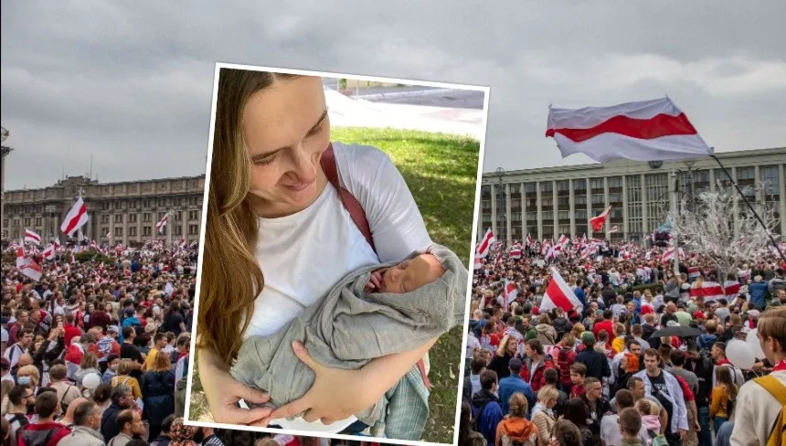 Noworodek zostanie więźniem politycznym? Za kilka dni wyrok w sprawie rodziny opozycjonistów na Białorusi