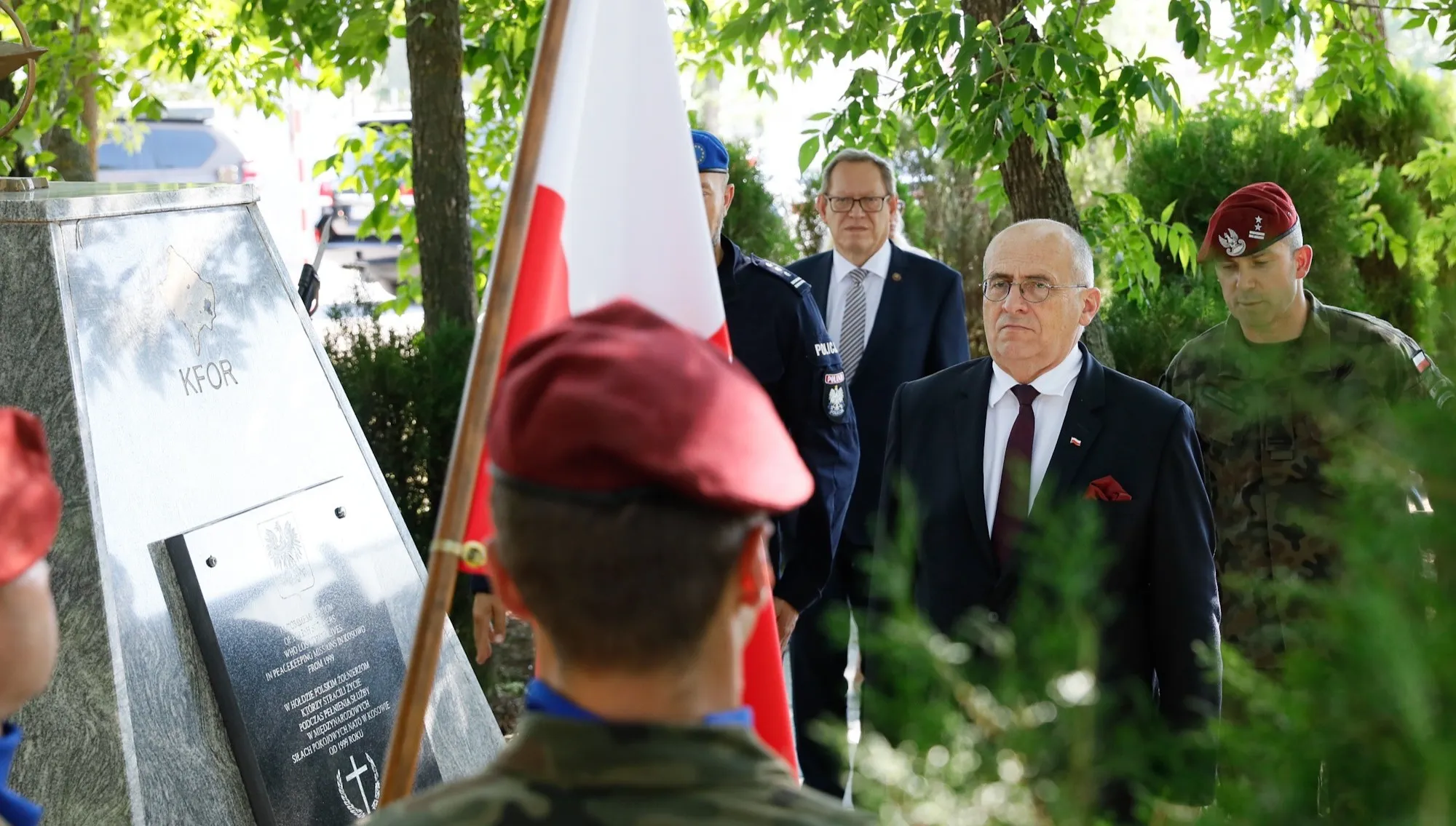 Szef MSZ odwiedził polskich żołnierzy w Kosowie 