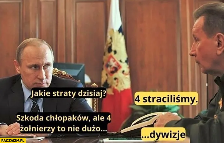 Straty dziś