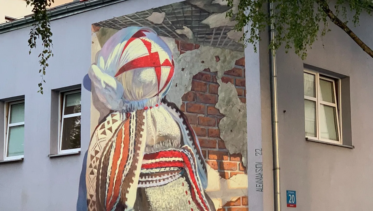 Tak artysta dziękuje Polakom za pomoc dla dzieci z Ukrainy. Stworzył nietuzinkowe dzieło [FOTO]