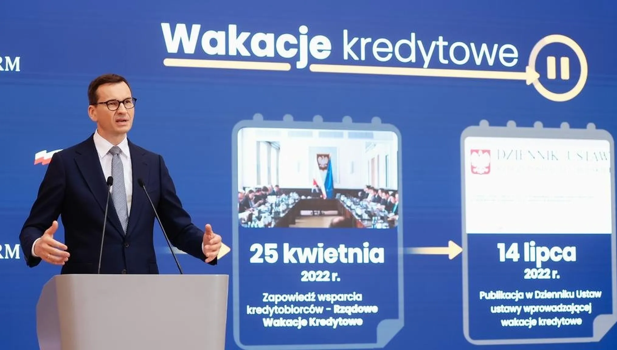 Premier: Rząd PiS wstawia się za słabszymi, w tym wypadku za kredytobiorcami