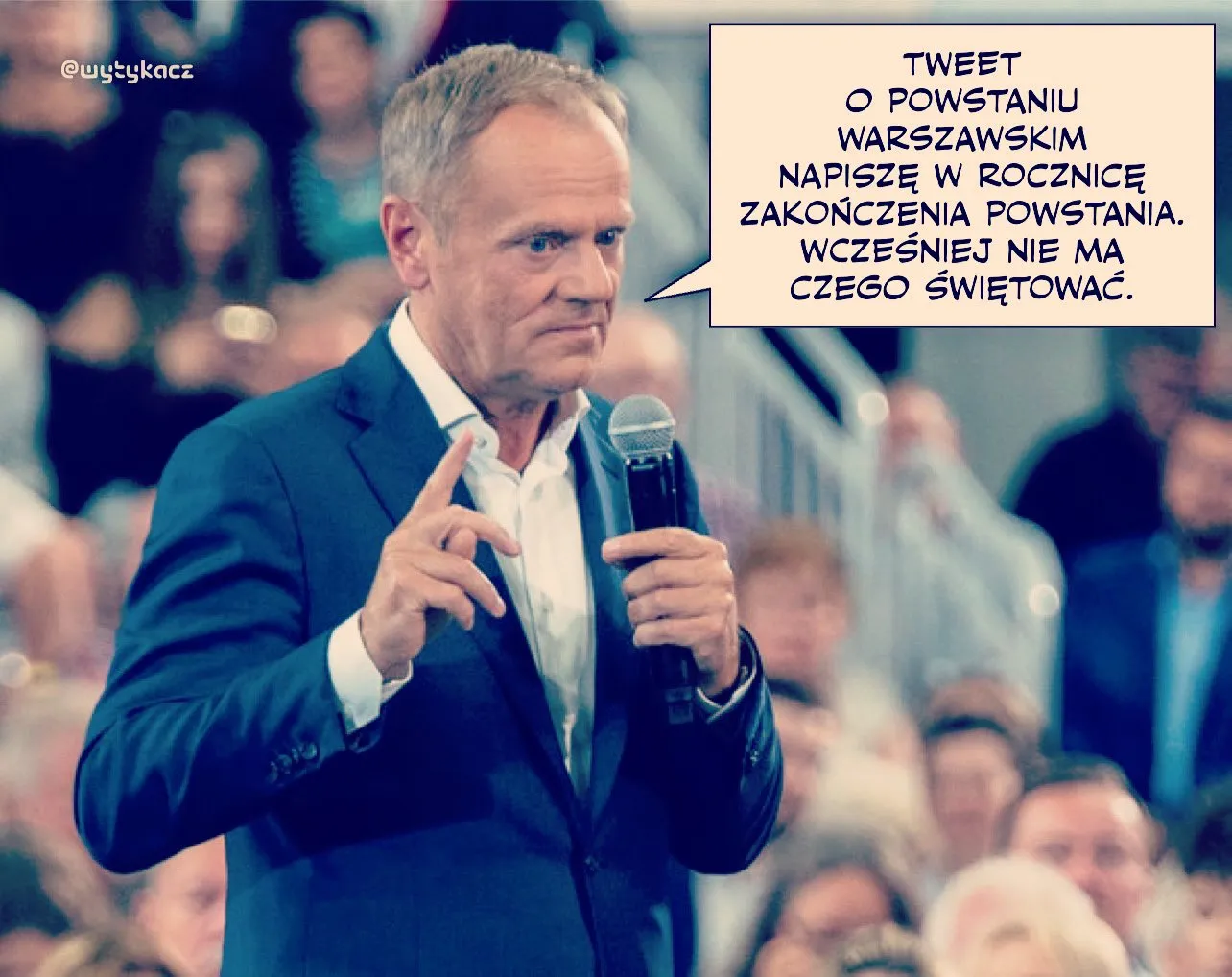 Tweet o powstaniu