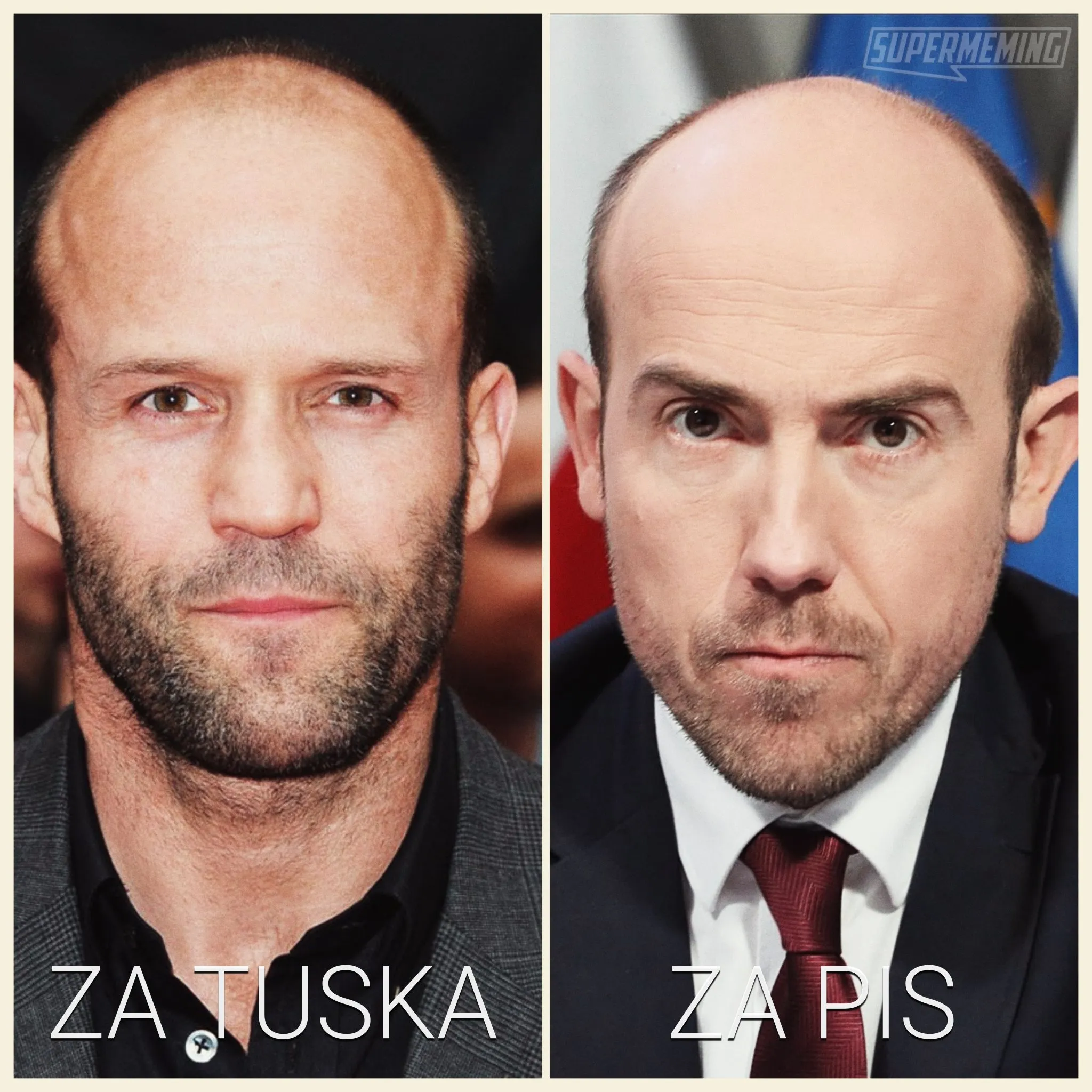 Za Tuska vs za PiS