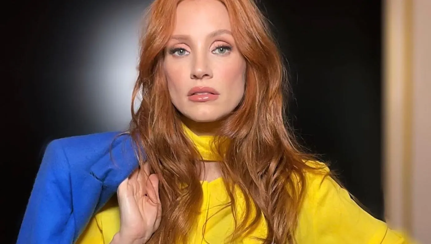 Amerykańska gwiazda filmowa w Kijowie. Jessica Chastain odwiedziła szpital dziecięcy