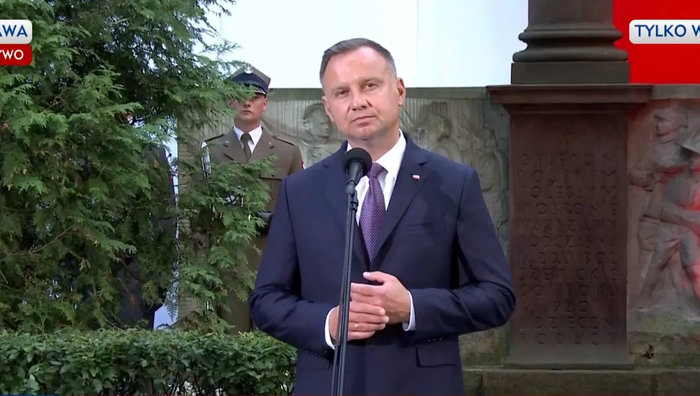 Poszli i zwyciężyli, ale cena była wysoka. Prezydent Duda: Wszystko po to, by Rzeczpospolita powstała z popiołów