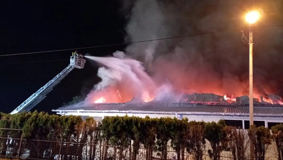 Wielki pożar na Podkarpaciu. W akcji 120 strażaków - FOTO