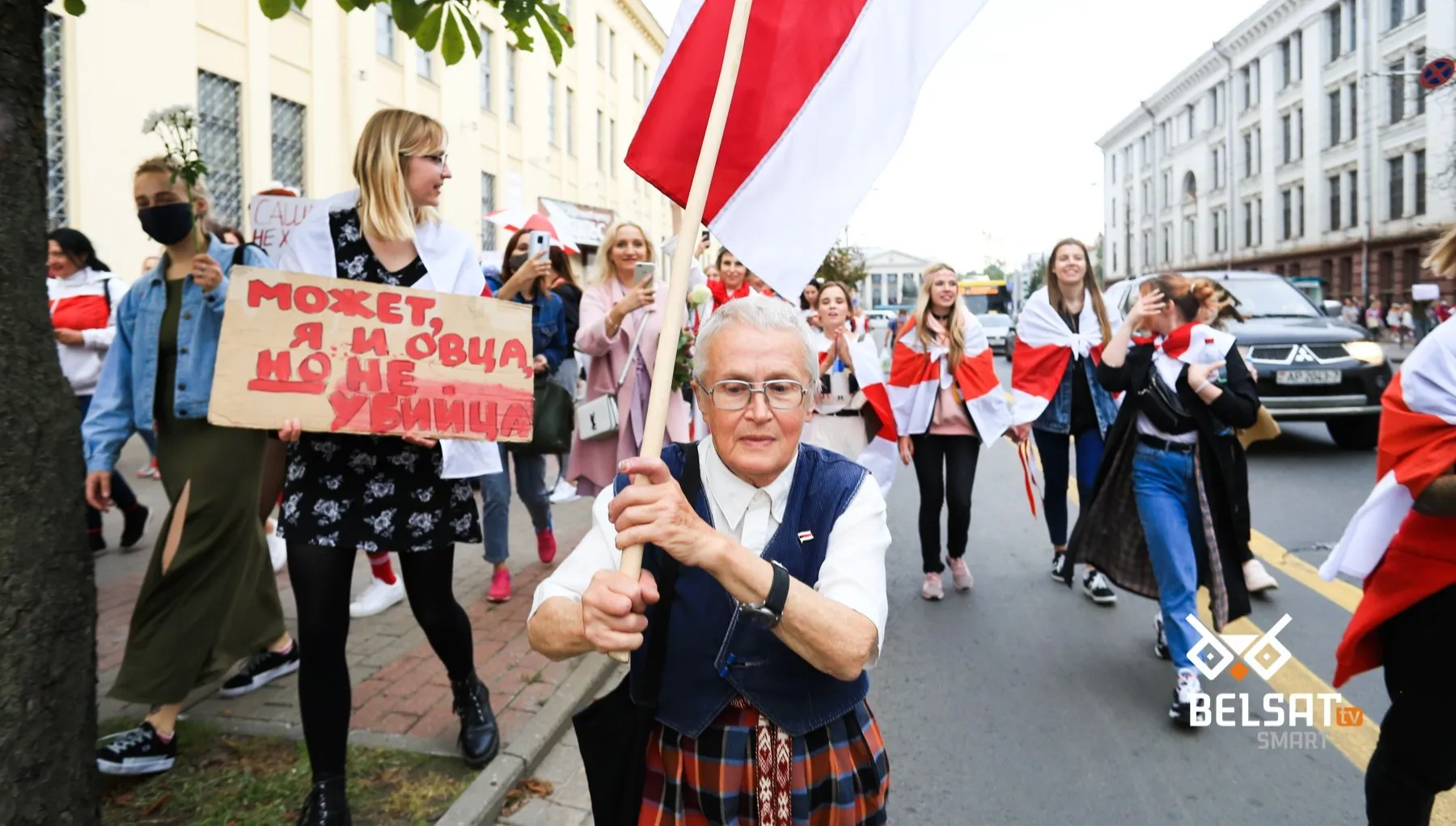 Protestowała, ma zakaz wyjazdu z kraju. To nie jedyne kary dla białoruskiej 75-letniej aktywistki