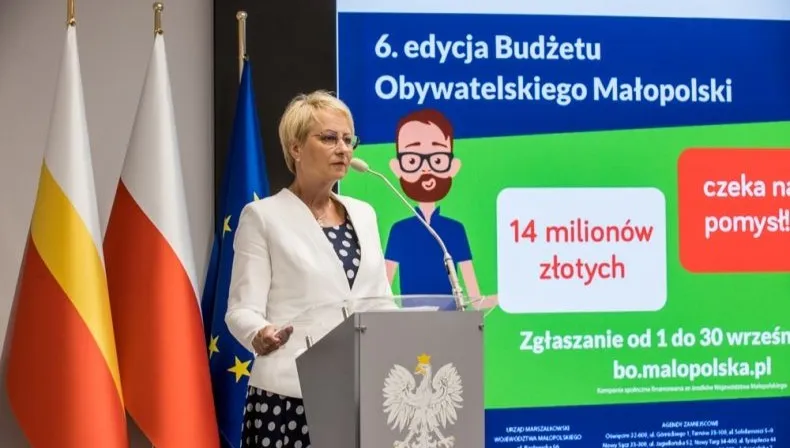 Rekordowy budżet obywatelski województwa małopolskiego