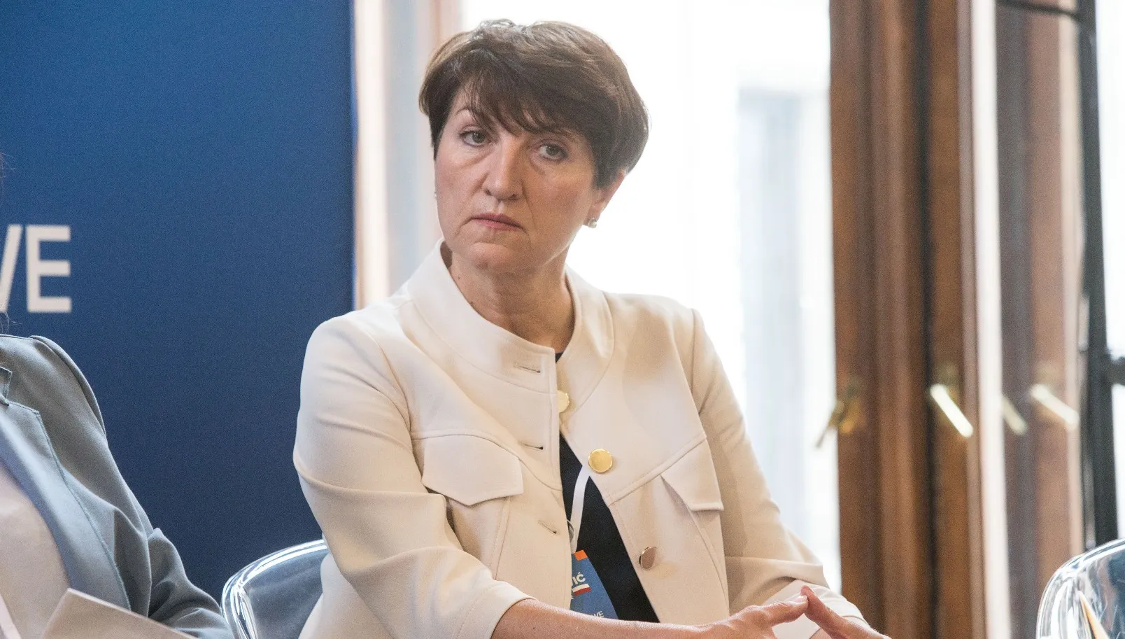 Marszałek Polak pytana o swoje słowa o rtęci. Zareagowała nerwowo, zaatakowała dziennikarkę