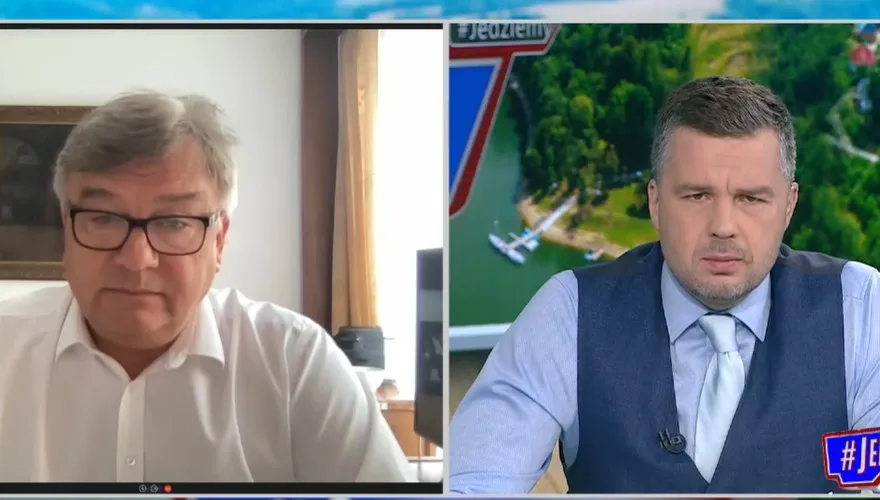 Tusk chce reparacji również od Rosji. Dlaczego nie zadbał o to, gdy spotykał się z Putinem? Poseł PO nie umiał odpowiedzieć