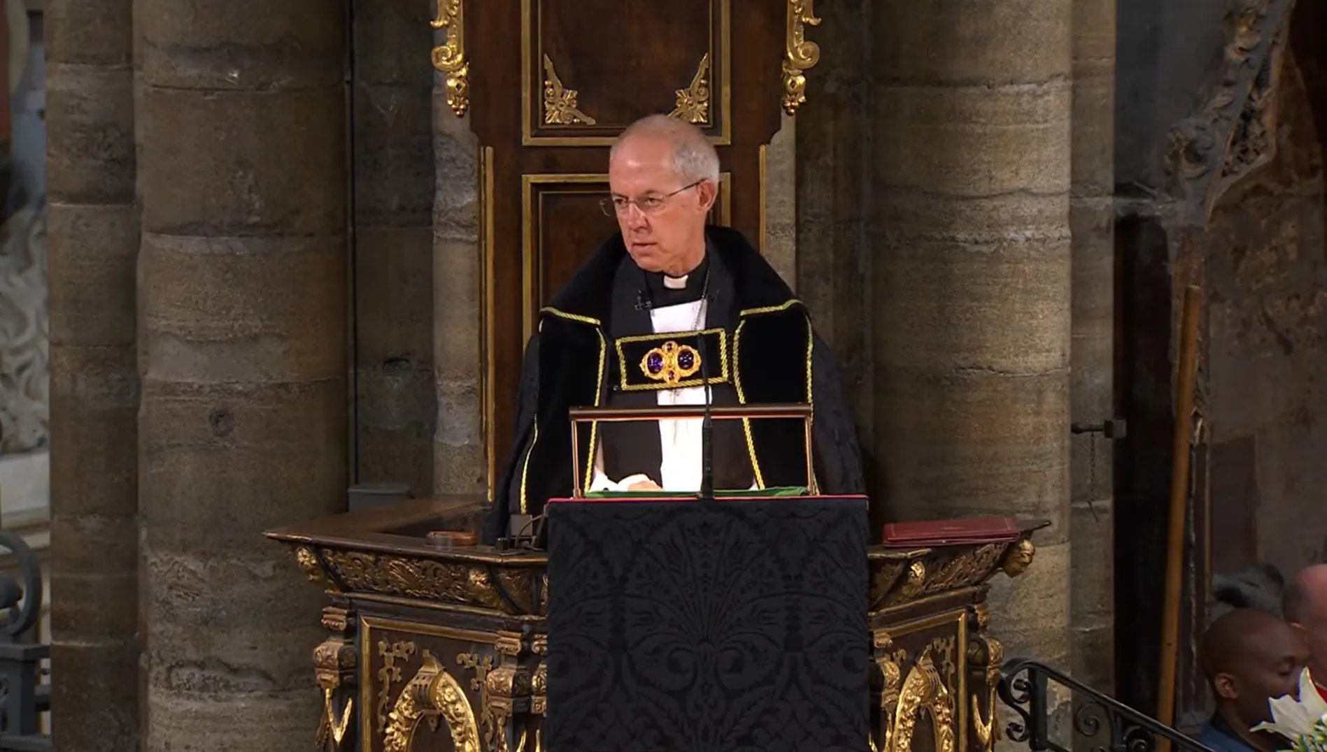 Całe życie poświęciła służbie Wielkiej Brytanii.  Abp Canterbury pożegnał królową Elżbietę II