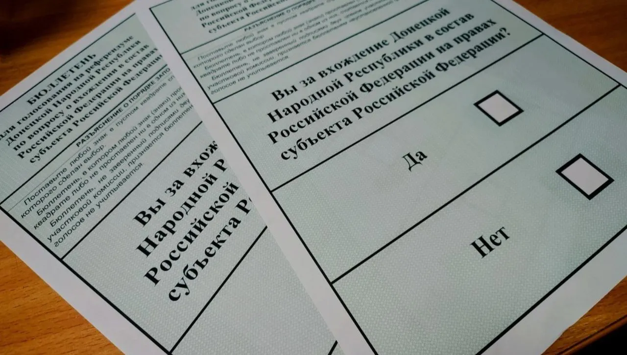 Pseudoreferendum w Mariupolu. Lokale wyborcze świecą pustkami 