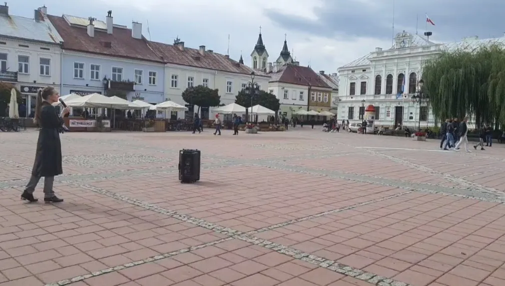Ludzie Brauna zorganizowali w Sanoku pikietę "Stop ukrainizacji Polski". Nikt nie przyszedł