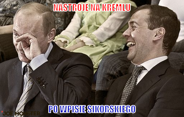 Po wpisie Sikorskiego