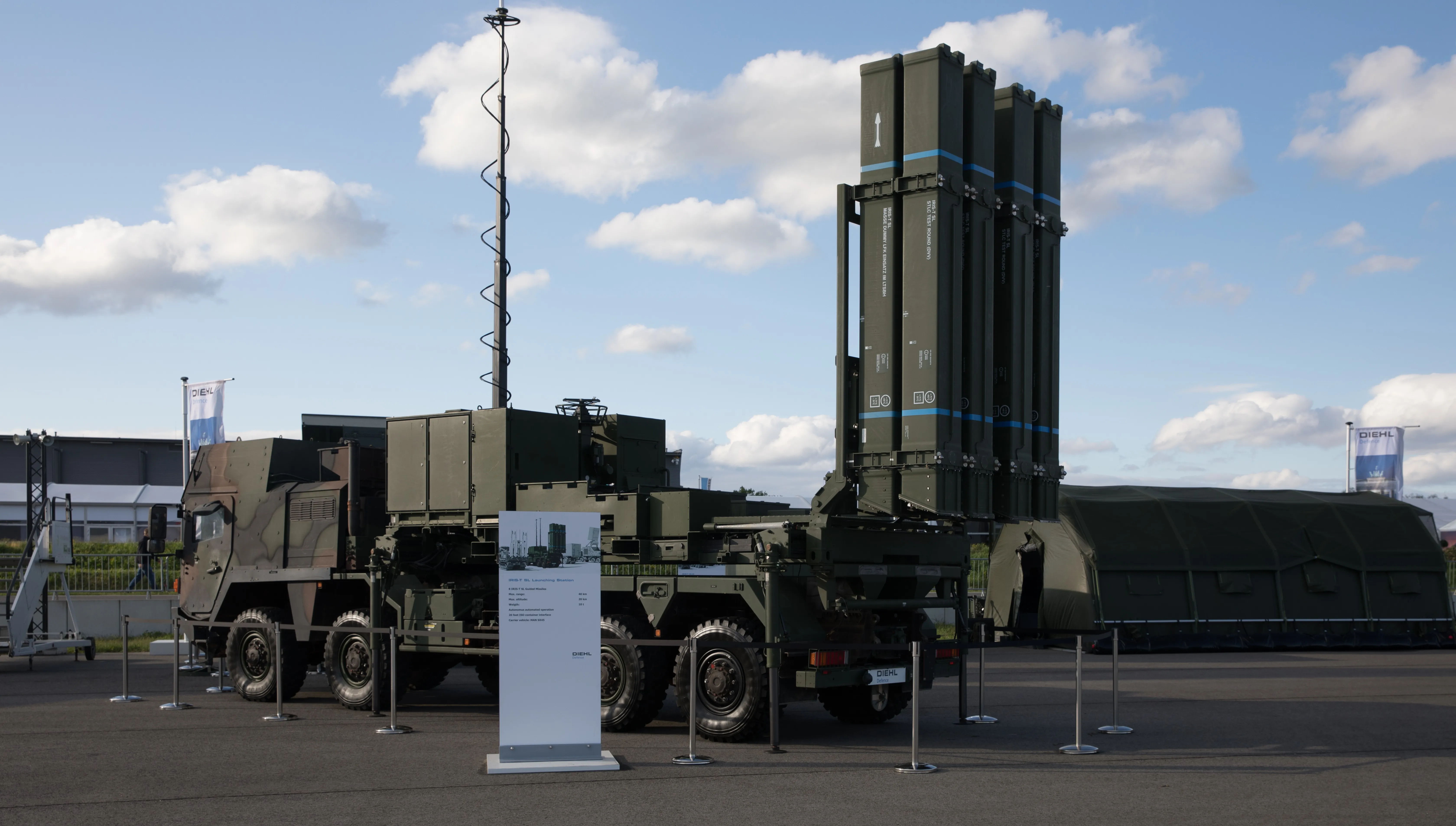 Niemcy przekażą Ukrainie cztery systemy IRIS-T
