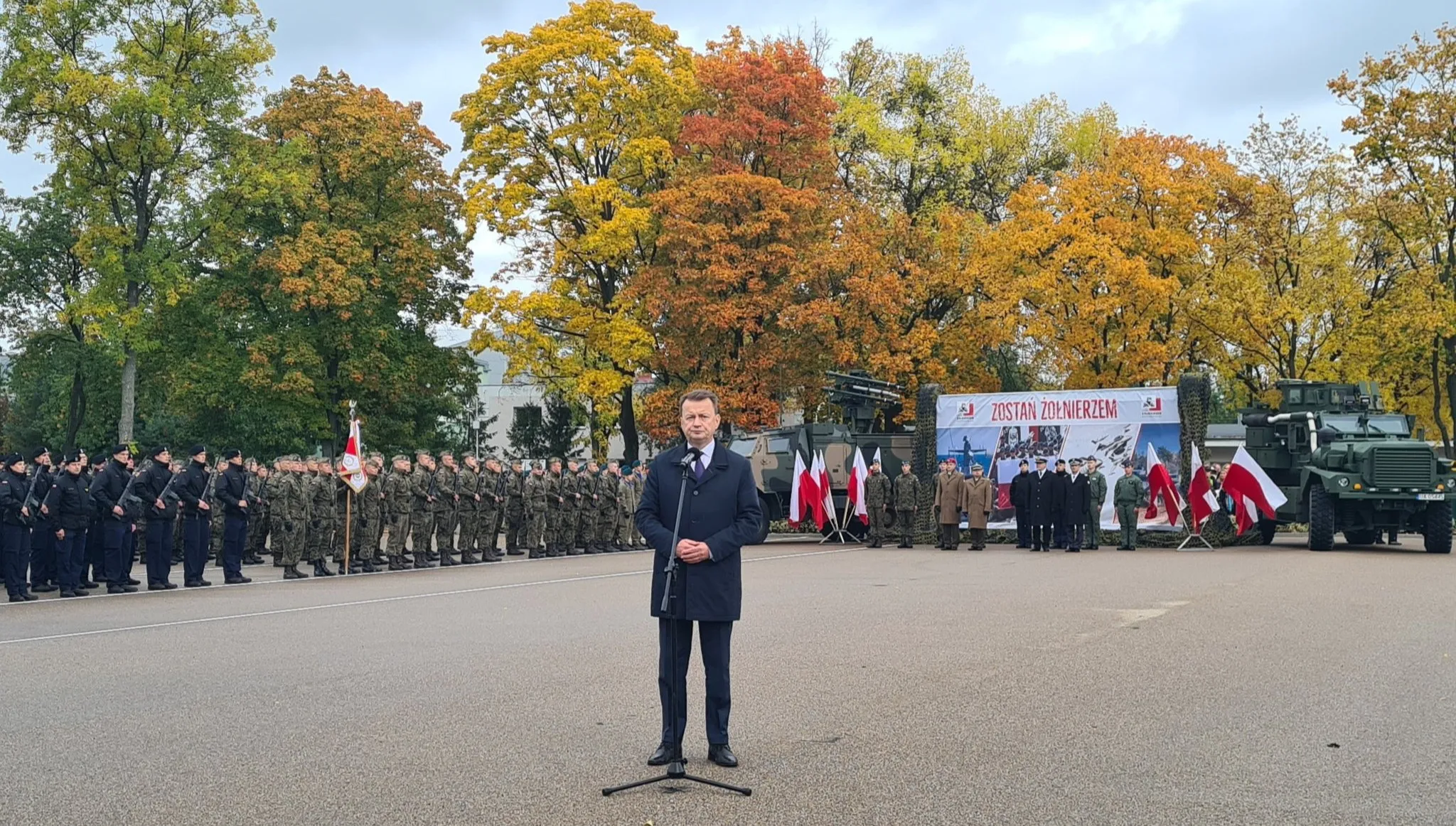Szef MON: Robimy wszystko, by wojna nie doszła do Polski