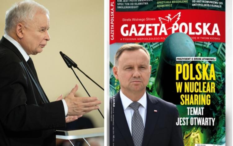 Jarosław Kaczyński skomentował wywiad Andrzeja Dudy dla "Gazety Polskiej"