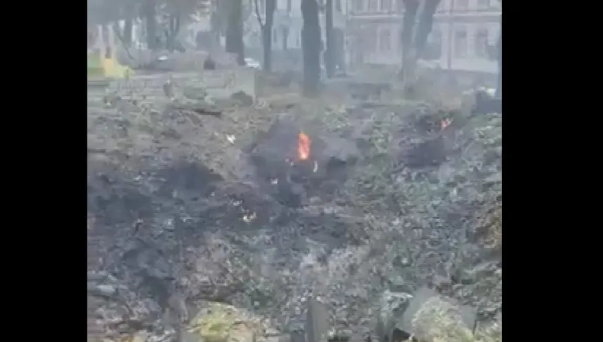 Atak na centrum Kijowa. Podano stan ofiar na 7:45 czasu polskiego