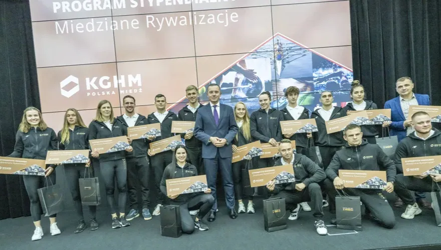 Zdolni sportowcy ze wsparciem KGHM Polska Miedź S.A.