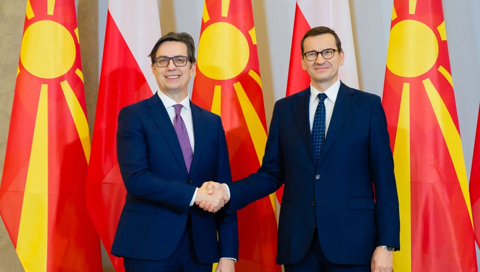 Premier rozmawia z prezydentem Macedonii Północnej
