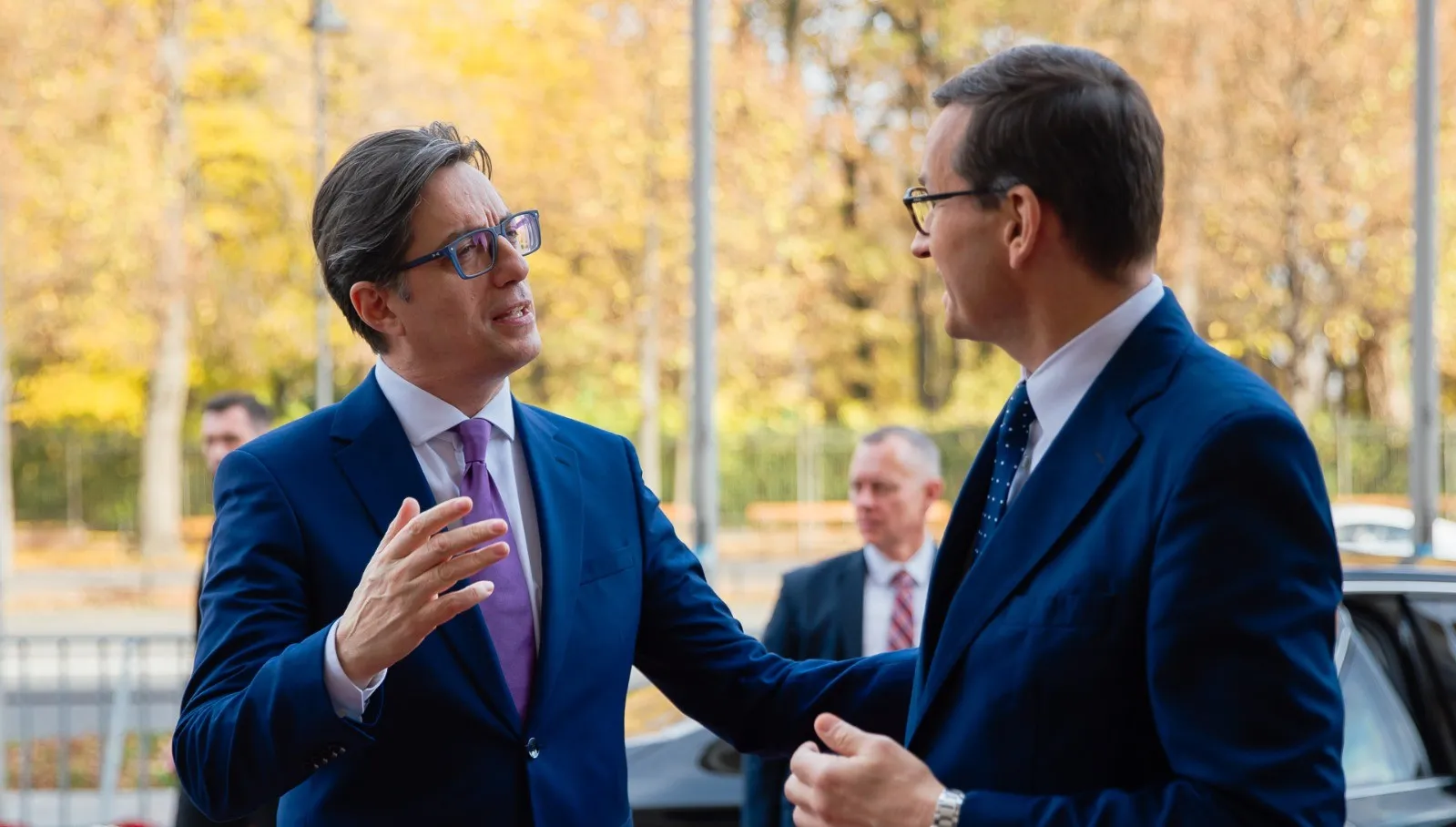Integracja Macedonii Północnej z UE - to jeden z tematów rozmów Morawiecki - Pendarowski