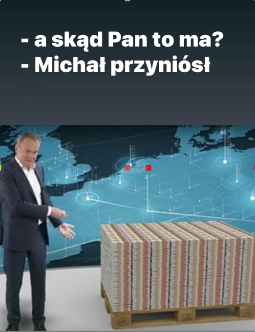 Michał przyniósł