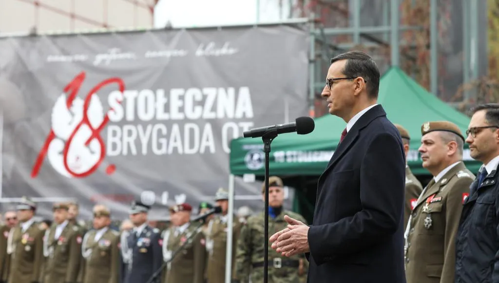 Premier Morawiecki: WOT gotowe, by służyć ojczyźnie