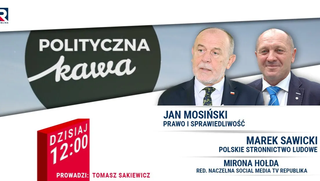 Elektrownia atomowa w Polsce, ataki na biura PiS - o tym w dzisiejszym wydaniu "Politycznej kawy"