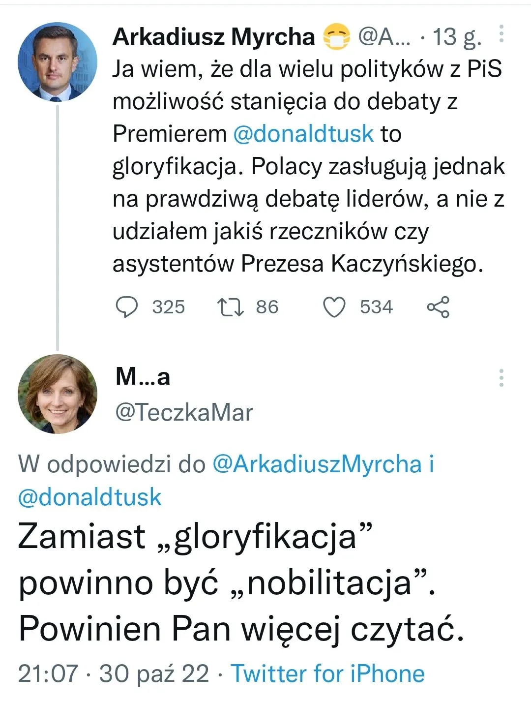 Gloryfikacja?