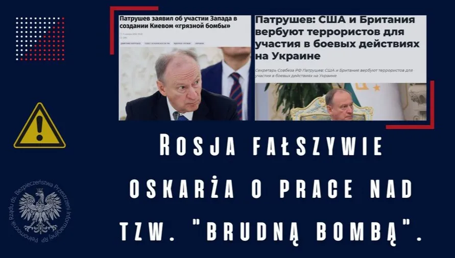 Żaryn: Moskwa fałszywie oskarża o terroryzm