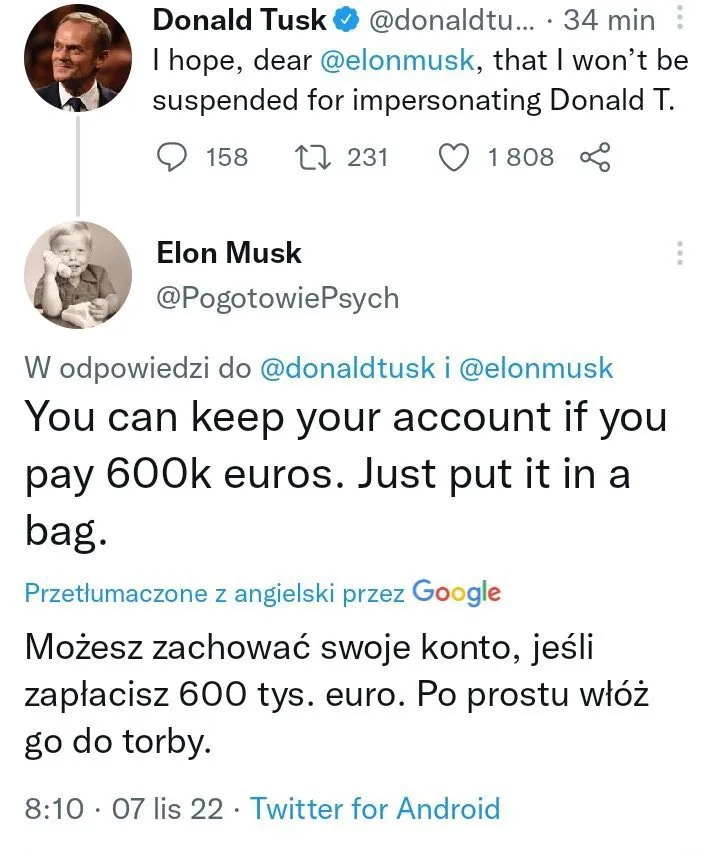 Możesz zachować konto...