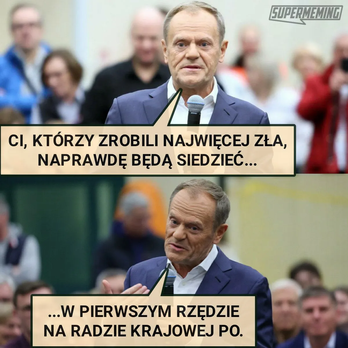 Będą siedzieć!