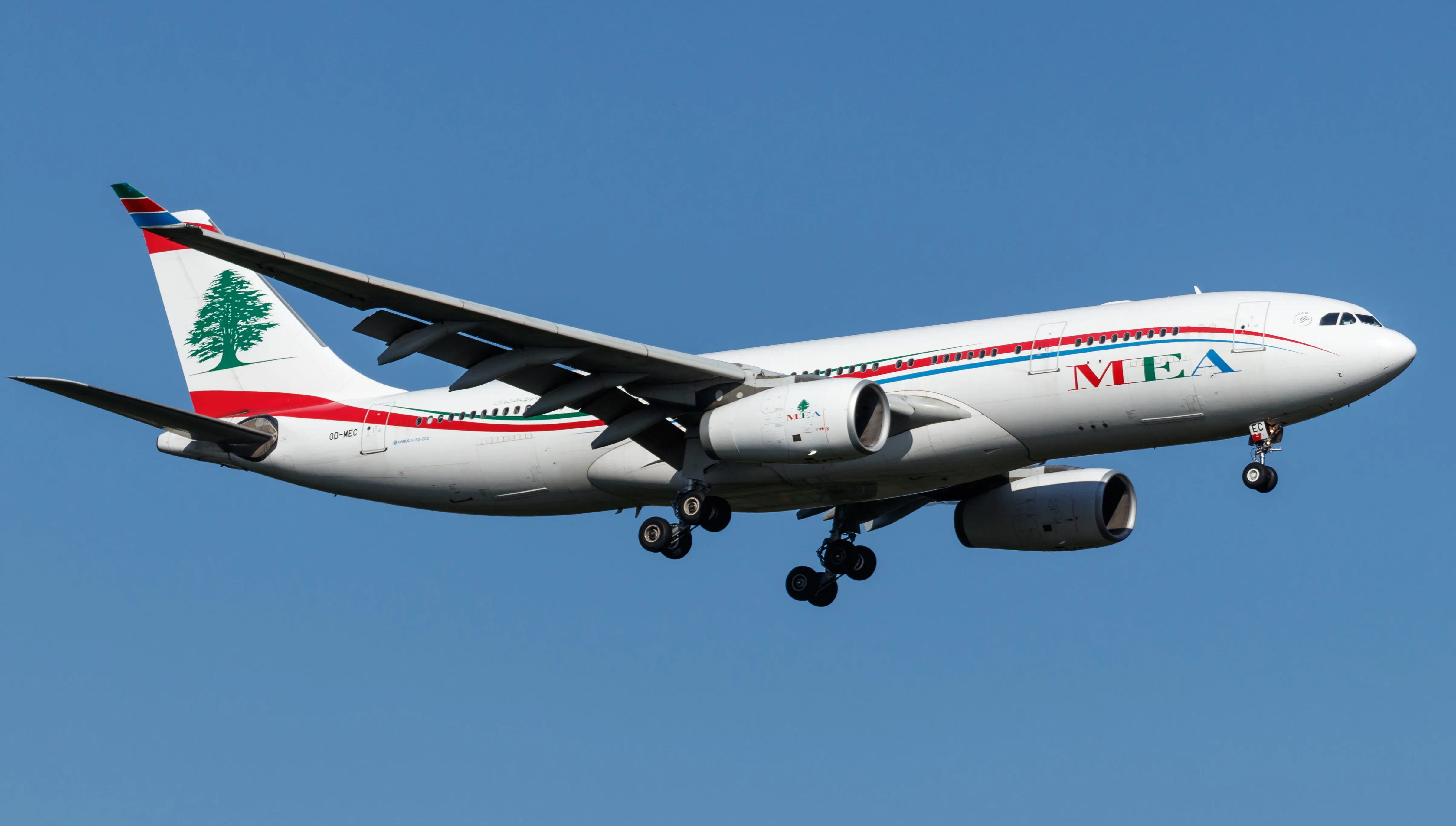 Samolot pasażerski trafiony pociskiem