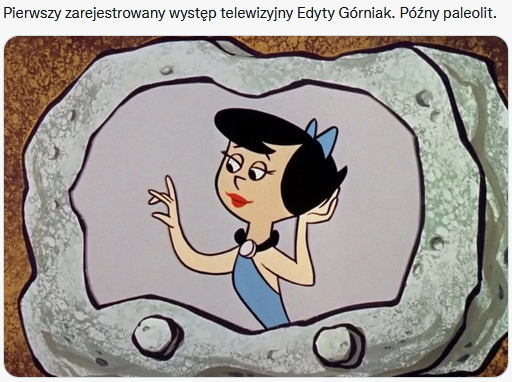Pierwszy zarejestrowany występ