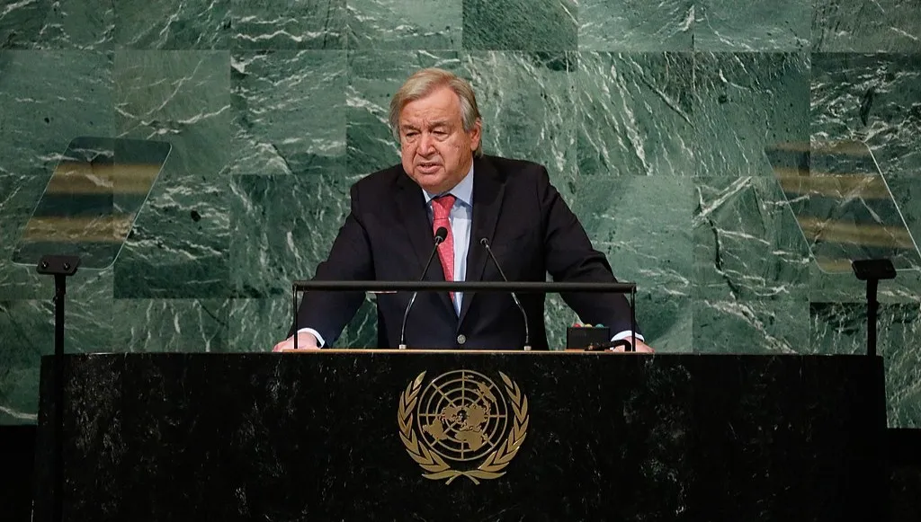 Szef ONZ Guterres "bardzo zaniepokojony" sytuacją w Polsce